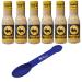 (Pack of 6) Buffalo Wild Wings Parmesan Roasted Garlic Sauces 12 fl oz (Free Miras Trademark 2-in-1 Measuring Spoon Included!)