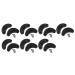7 Pairs Traveler Men's Shoe Heel Plates Taps with Nails - Extra Large