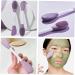 Beatifufu Applier Facial Applicator Makeup Facial Scrub Clay Brush Clay Brush Applicator Scrubber Applicator Double Head Cleaning Brush - Buy Online on GoSupps.com