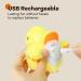 Potaroma Rechargeable Flapping Duck & Fish Cat Toys with SilverVine Catnip - Interactive & Lifelike Chirping Kicker Toys for Cats - Buy Online on GoSupps.com