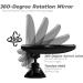 10x Lighted Magnifying Makeup Mirror with Suction Cups - Easy Install, 360 Swivel Joint - Buy Online on GoSupps.com