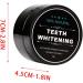 Activated Carbon Toothpaste Powder - Natural Charcoal Teeth Whitening & Bamboo Toothbrush | Eco-Friendly Tooth Whitening Powder - Buy Online on GoSupps.com
