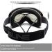 OTG Ski Glasses for Women Men & Kids | Anti-Fog UV400 Protection | Compatible with Helmets | Black Frame & Gray Lens - Buy Online on GoSupps.com