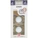 BIBS Supreme Baby Pacifier 2-Pack | Made in Denmark | BPA Free Dummy Soother Symmetrical Nipple. Silicone Size 2 (6-18 Months) Sage Glow/Cloud Glow - Buy Online on GoSupps.com