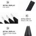 Baluue Cleaning Tool 4Pcs Vent Cleaning Tool Earpiece Earmold Vent Cleaner Earwax Remover Tool Black Duct Cleaning Tools - Buy Online on GoSupps.com
