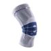 Bauerfeind Kniebandage GenuTrain Unisex with silicone edge to relieve stabilize and activation after injury surgery or in chronic such as gonarthrosis (joint wear) or arthritis Titan size: 1 with silicone edge