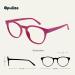 Opulize Blu Reading Glasses | Blue Light Filter | 2-Pack Cool Frame | Feder Hinges | Sleep Improvement | Gaming | Unisex | BB5-13 | +1.50 Diopter - Pink/Purple - Buy Online on GoSupps.com