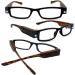 2 Pack LED Reading Glasses - Lighted Readers for Clear Vision - Unisex Nighttime Eyewear 2.0x Magnifier - Compact Black Frames - Buy Online on GoSupps.com