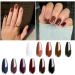 Vishine Fall-Winter Gel Nail Polish Kit 11 Colors Classic Series with Matt Top Coat 8ml Each Manicure Gift Set - Buy Online on GoSupps.com