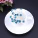 Frcolor 20Pcs Strass Hairpins - Blue Flower Hair Needles for Wedding & Bridal Updos - U-Shaped Hairdress Accessories - Buy Online on GoSupps.com