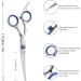 Jiasoval 6 Up-Curved Pet Grooming Scissors Set for Dogs & Cats - Stainless Steel Safety Scissors for Hair Cutting and Trimming - Buy Online on GoSupps.com