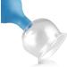 Pulox Cupping Glass - Real Glass 62mm with Suction Ball in Blue | International Shipping - Buy Online on GoSupps.com