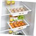 Generic 2pcs box Multi-purpose Home Drawer Storage Case Type for Fridge Refrigerator White Household Egg White 26x18cm - Buy Online on GoSupps.com