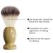 Buy Wooden Men s Shaving Brush - Brown Grip Intimate Care One Size | International Shipping - Buy Online on GoSupps.com