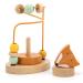 Personalized Elefantasie Mini Motor Skills Loop Game | Wooden Fox Plug-in Gift for Babies - Custom Engraving Available - Buy Online on GoSupps.com