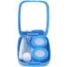 Portable Contact Lens Box Kit Waterproof Travel Contact Lens Case Plastic Material Lightweight with Tweezers for Outdoor for Woman - Buy Online on GoSupps.com