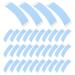 FRCOLOR 48pcs Lace Wig Tape Double Sided Adhesive Wig Tapes Hair Glue for Long Short No Hair Wigs Toupees Hair Pieces Blue