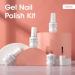 Gellen Gel Nail Polish Kit - 4 Exquisite Colors Pink Burgundy Red Jelly Gel Nail Polish Set Soak Off Magnetic Cat Eye Gel Nail Kit with Magnet Blooming Gel Nail Polish for Spreading Effect Everything Nice - Buy Online on GoSupps.com
