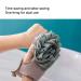 Dual Sided Shower Washcloth Glove - Exfoliating Back Scrubber & Bath Flower for Deep Cleaning - Soft Durable Bath Towel for Men & Women Skin Care - Buy Online on GoSupps.com