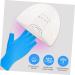 HONMEET 1 Pair Nail Gloves UV Protection Glove Fingerless Anti Glove Nail Dryer Anti Glove Hand Gloves for Protection Nails Tools Skin Care Glove Mittens Nail Art Tools Gel Elastic Spandex 20X8X0.4CM - Buy Online on GoSupps.com