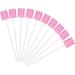 100 Pcs Oral Swabs Mouth Swabs Sponge for End of Life Care Oral Care Sponge Swab Swab Dental Stick Disposable Mouth Cleaning Sponge Swab Tooth Cleaning Tool Foam Swab Sticks for Oral Care(Pink)