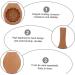 2pcs Supplies Mooncake Molds Pie Color Autumn Making Handmade Pastry for Pattern Bakery DIY Home Chinese Kitchen Chocolate Cooking Shape Lovely Bean Moon-Cake Pumpkin (Color : Wood Color Size : 22X 22X10.5CM Wood Color - Buy Online on GoSupps.com