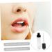 SOLUSTRE 4 pi ces Flacons Vides pour Gloss L vres R utilisables Tubes Transparents Pratiques pour Maquillage Rechargeables et Portables avec Bouchons Noirs - Buy Online on GoSupps.com