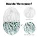 Reusable Waterproof Shower Cap for Women with Adjustable Ear Covers - Double Layer Bathing Cap for All Hair Lengths - Buy Online on GoSupps.com