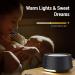 Fitniv White Noise Machine with Adjustable Night Light | 14 High Fidelity Soundtracks | Timer & Memory Feature | Plug-In Sound Machine for Baby & Adults - Black - Buy Online on GoSupps.com