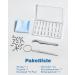Vastar Glasses Repair Set - 12 Pairs Silicone Nose Pads 24 Screws 3-in-1 Screwdriver Cleaning Cloth & Tweezers | International Shipping - Buy Online on GoSupps.com