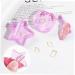 minkissy 3 Sets Nail Stamp Templates Nail Press Sticker Nail Art Mould Fake Nail Template Star Shape Nail Mould Nail Decal Template Star Heart Nail Reusable Nail Stencils Japan Manicure 3.2X3.2cm - Buy Online on GoSupps.com