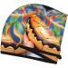 Painted Bread Coral Velvet Dry Hair Cap | Ideal for Home Travel Pool Parties & More - Shop Internationally - Buy Online on GoSupps.com
