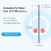 Shop CGBE 3/32 Inch Nail Miller Attachments - Wolframcarbid Drill Bits for Nail & Foot Care | Remove Dead Skin & More - Buy Online on GoSupps.com