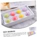Beaupretty 1 Box Essential Oil Foot Soak Ball Bath Set Kids Suit Collapsible Tub for Kids Bath Set Children Shower Portable Foot Bath Tubs Care Foot Soak Ball Feet Bath Pill Pill 24.5x13.3cm Assorted Color - Buy Online on GoSupps.com