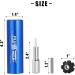 PLUSMILE Bicycle Fork Star Nut Installer Set - Blue | Free Spare Screw & Start Nut Included (7/8 1 1-1/8) - Buy Online on GoSupps.com