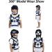 Children Adjustable Head Neck and Chest Fixed Brace Cervical Thoracic Lumbar Spine Orthosis Used for Fracture and Postoperative Recovery M Medium - Buy Online on GoSupps.com