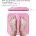 VisionTechShop S Body Digital Bathroom Scale - High Precision, Ultra Wide, 396lb Capacity, Pink - Buy Online on GoSupps.com