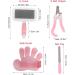 Small Pet Grooming Set Hamster Cleaning Grooming Kit Massage Interactive for Small Animal(Small pink) - Buy Online on GoSupps.com