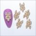 DIY Rhinestones Charms Zircon Butterfly-shape Nail Art Decorations 3D(14) type14