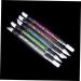 nail tool nail silicone head nail pen nail art carving silicone pen hollow out medium Pink - Buy Online on GoSupps.com
