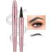 Microblading Liquid Eyebrow Pen | 4 Tips Liquid Eyebrow Pencil | Waterproof Liquid Microblading Pen Eyebrow 4 Micro-Fork Tips | Waterproof Microblading Eyebrow Pen - Buy Online on GoSupps.com