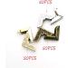 150PCS Metal Book Corner Protectors - Gold, Silver, Bronze - Scrapbook Album Menu Folder - Buy Online on GoSupps.com