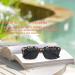 JiSoo Oversized Reading Glasses for Women - Stylish Designer Readers (1.75x) with Spring Hinge - S-demi Sunglasses - Buy Online on GoSupps.com
