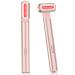 Red Light Therapy for Face 7 Colors LED Light Therapy Eye Beauty Device Face Massager Skin Rejuvenation Tool for Skin Care Face Lift Improve Smooth and Tightening Skin (Rose gold)