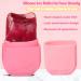 Silicone Ice Roller for Face and Eyes - Facial Beauty Tool for Skin Care, Pore Shrinking, and Skin Brightening (Pink) - Buy Online on GoSupps.com