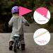 Beiiii Security Pimp 180cm Adjustable Reflective Yellow Pennant Rod - Kids Bike Flags in Pink for Safety - Buy Online on GoSupps.com
