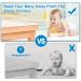 Clear Silicone Baby Proofing Edge Protector Strip - 6.6ft Soft Corner Guards for Cabinets, Tables, Drawers - Thickened, Pre-Taped Adhesive - Buy Online on GoSupps.com