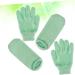 PACKOVE Moufles Exfoliants en Gel Naturel 2 Paires Hydratants pour Mains et Pieds Unisexes Soins Spa Hydratation et Blanchiment Peau Douce - Buy Online on GoSupps.com