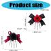 ZONEBEST Hairs Clip 10Pcs Eye Catching Hairpins Halloween Theme Party Essential Skeleton Hand Bone Rose Bowknot Hair Clip Accessories Red - Buy Online on GoSupps.com