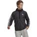 adidas Men's Essentials 3-Stripes Windbreaker - Large, Black - Buy Online on GoSupps.com